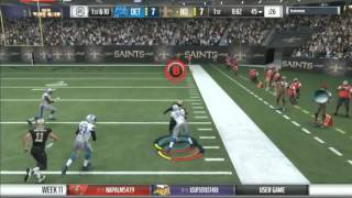 Blount puts a Lion to sleep