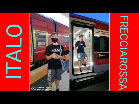 Italo vs. Frecciarossa. Service levels, catering, comfort, and Wi-Fi.