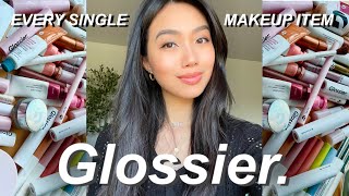 is glossier still worth it in 2022? part 2 | full make up collection + swatches!