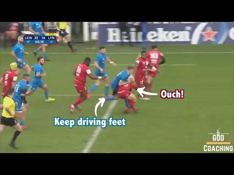 Leinster v Lyon 2020 Champions Cup - Playing for Territory in Attack 50:22