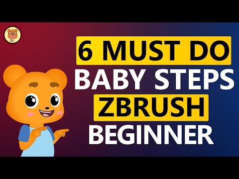 Mastering ZBrush Sculpting: 6 Essential Baby Steps for Beginners to Create Jaw-Dropping Art! 😯#2