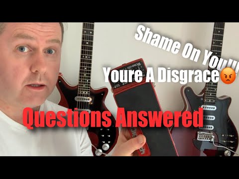 BMG & CQ Brian May Red Special Guitar Video Response To Criticism