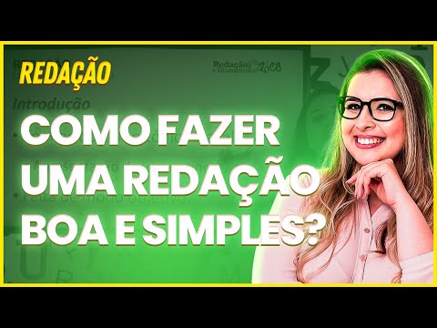 COMO TER IDEIAS PARA A SUA REDAÇÃO? - Professora Pamba