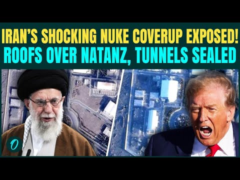 SHOCKING! Iran’s Secret Nuclear Sites Exposed| Bombshell Images Show ROOFS Hiding NUKES? US Vs Iran 