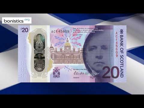 Scotland 20 pounds sterling 2019