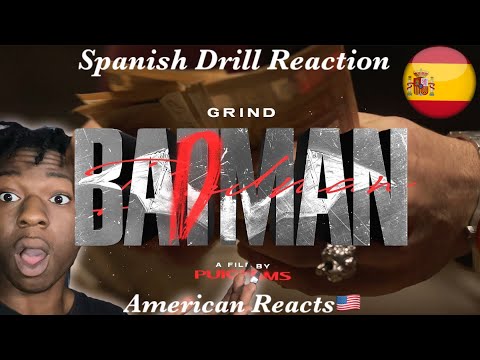 (REACCIÓN) American Reacts to Spanish Drill! GRIND - BADMAN