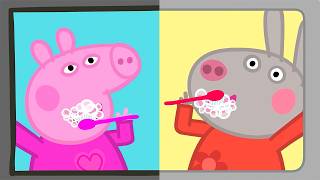Learn to Brush your Teeth! 🦷 Peppa Pig Full Episodes | Kids Videos