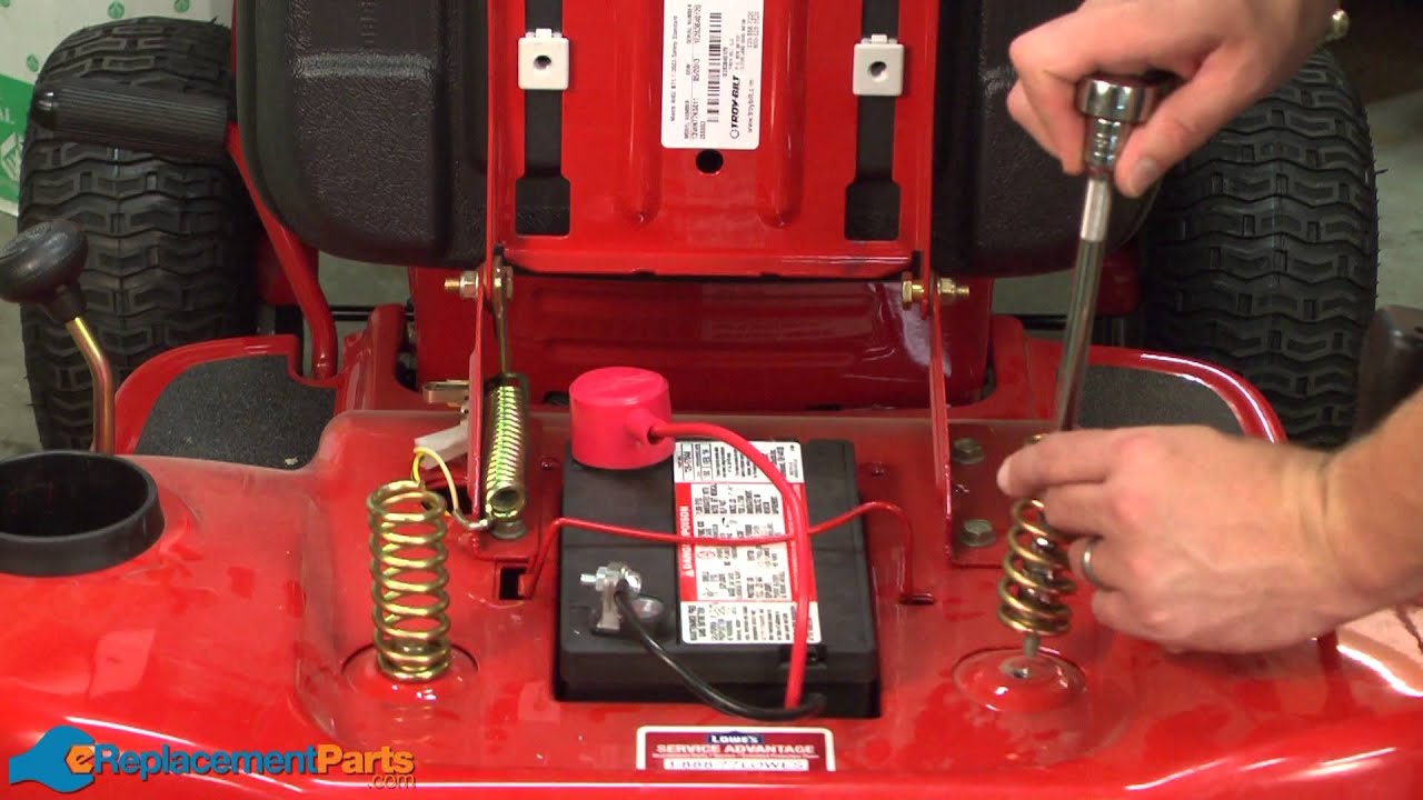 Replacing your Troy-Bilt Lawn Tractor Spring