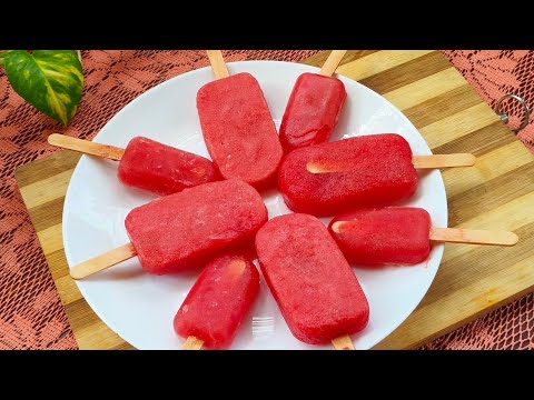 Watermelon ice cream | పుచ్చకాయతో ఐస్ క్రీమ్ | only 2  Ingredients without sugar 😋👌