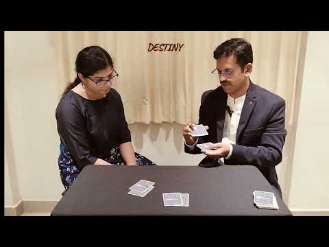 DESTINY  -DESTINY  DEMO #magic #patilmagicshop #magician #mentalist #patilmagic #destinydeck