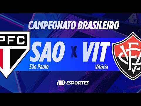 SÃO PAULO x VITÓRIA AO VIVO! | BRASILEIRÃO| 10/10/2026
