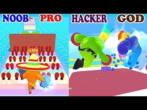 Part GOD in Level Up Runner vs Join Blob Clash 3D Gameplay New Update Level Update Power