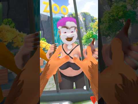 🐒Monkey vs Woman👧‍part8 I Am Monkey VR #vr #game #funny