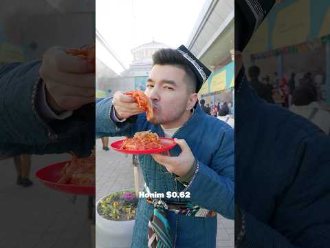 DAY 1 OF EATING ONLY UZBEK FOOD! Chorsu Bazaar