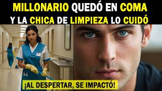 ❤️ MILLONARIO QUEDÓ EN COMA Y, AL DESPERTAR, SE IMPACTÓ AL VER A UNA CHICA INMIGRANTE DE LA LIMPIEZA