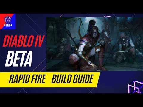 HIGH SINGLE TARGET DAMAGE RAPID FIRE BOSS KILLER ROGUE BUILD - DIABLO 4 BETA