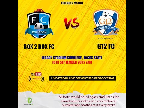 Box 2 Box FC VS G12 FC - Thriller