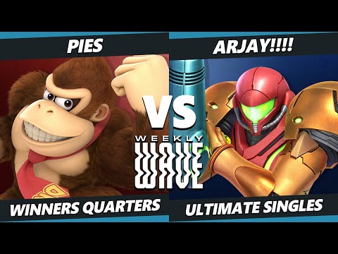 Weekly Wave 24 Winners Quarters - Pies (Game & Watch, Donkey Kong) Vs ARJAY!!! (Samus) SSBU Ultimate