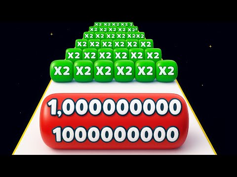 Ball Run 2048 ♾️ Infinity Level vs Run Now | 2048 Cubes Merge Runner Gameplay | Android iOS Ep-014