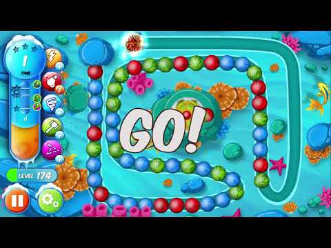 oka WWoka Marble Shooter level 171-175 - Game mini