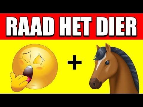 Emoji Quiz - Raad Het Dier!