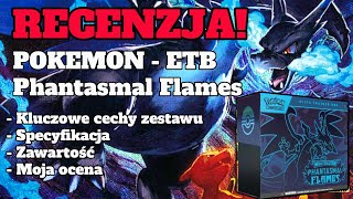 UNBOXING - POKEMON - ETB Phantasmal Flames. Karty Angielskie. #pokemon #unboxing