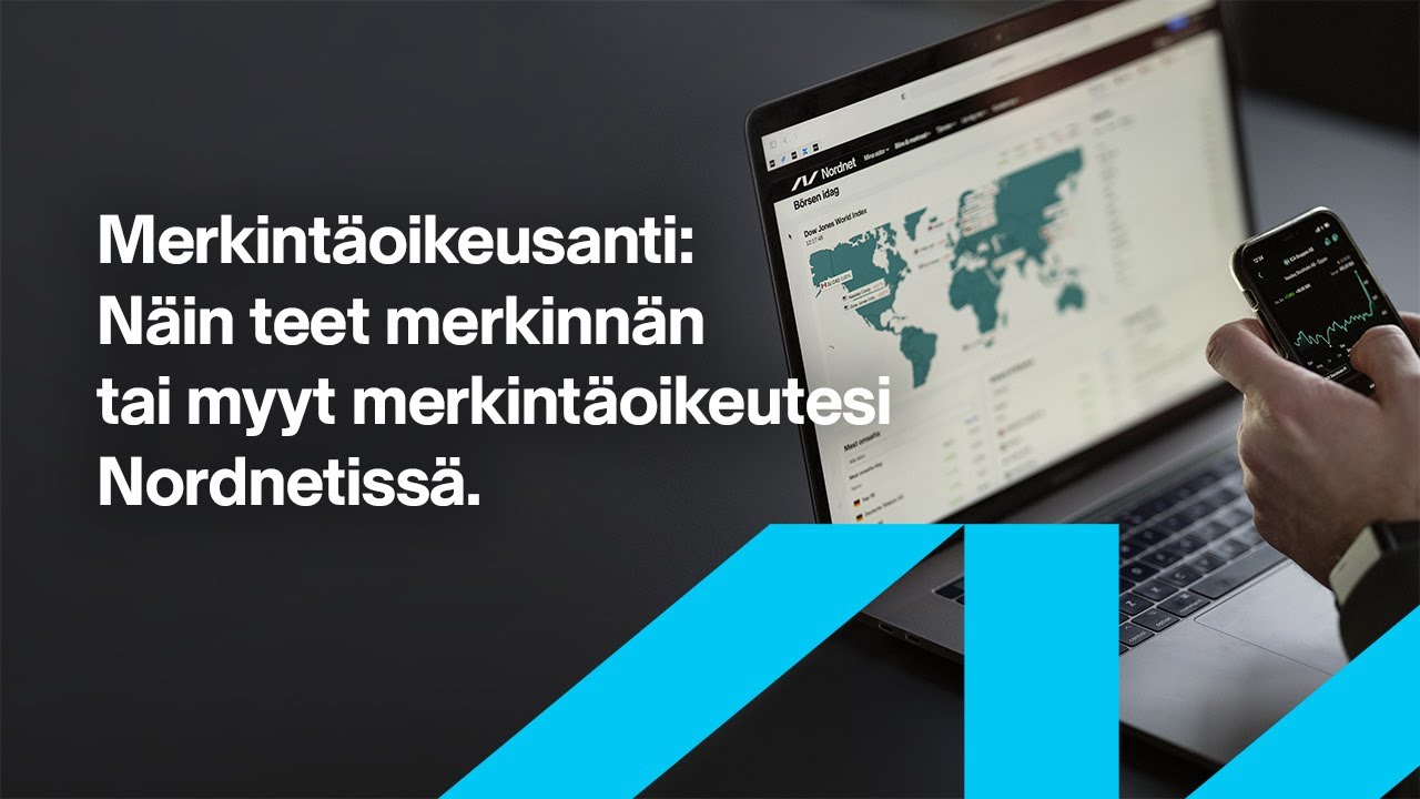 Merkintäoikeusanti – näin teet merkinnän tai myyt merkintäoikeutesi Nordnetissä