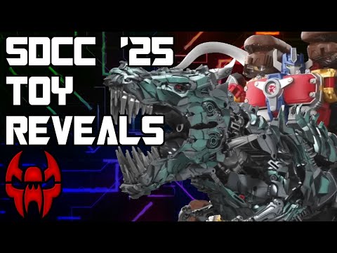 SDCC 2025 Transformer Reveals! Titan Grimlock, Combaticons, New Primes And More!