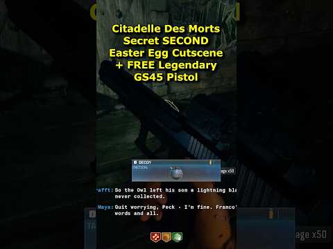 Citadelle Des Morts Maya 2nd Easter Egg Cutscene Guide + Free Legendary BO6 Zombies Cutscene EE Egg