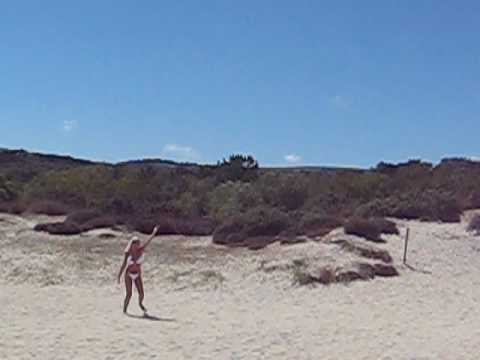 Sexy woman cards Studland sand dunes August 2016 sexy babes