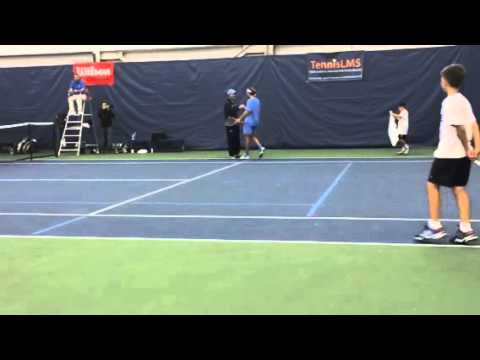 Schnur 2014 National Indoor Finals Clinching Point