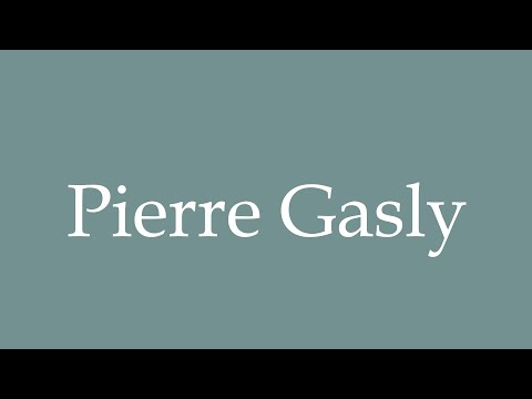 How to Pronounce ''Pierre Gasly'' Correctly in French