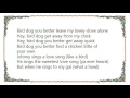 Doc Watson - Bird Dog Lyrics