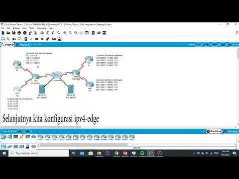 7.3.1.2 Packet Tracer – Skills Integration Challenge
