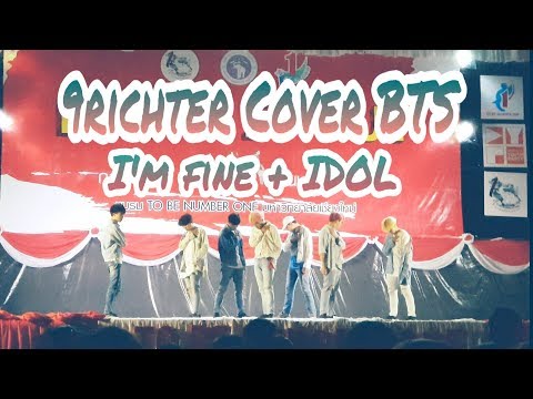 180921 9richter Cover BTS 방탄소년단 I'm fine + IDOL @To be number 1 มช.