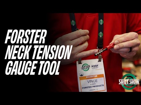 Forster Neck Tension Gauge Tool - SHOT SHOW 2025