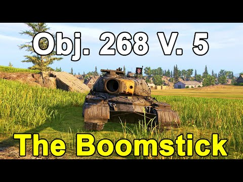 WOT Console - Version 5 of Object 268: Boom Stick Activated