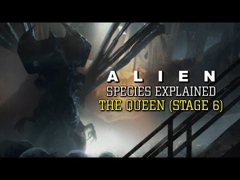The Queen Xenomorph (The Hive Matriarch) Stage 6 XX121 - Alien Species Explained