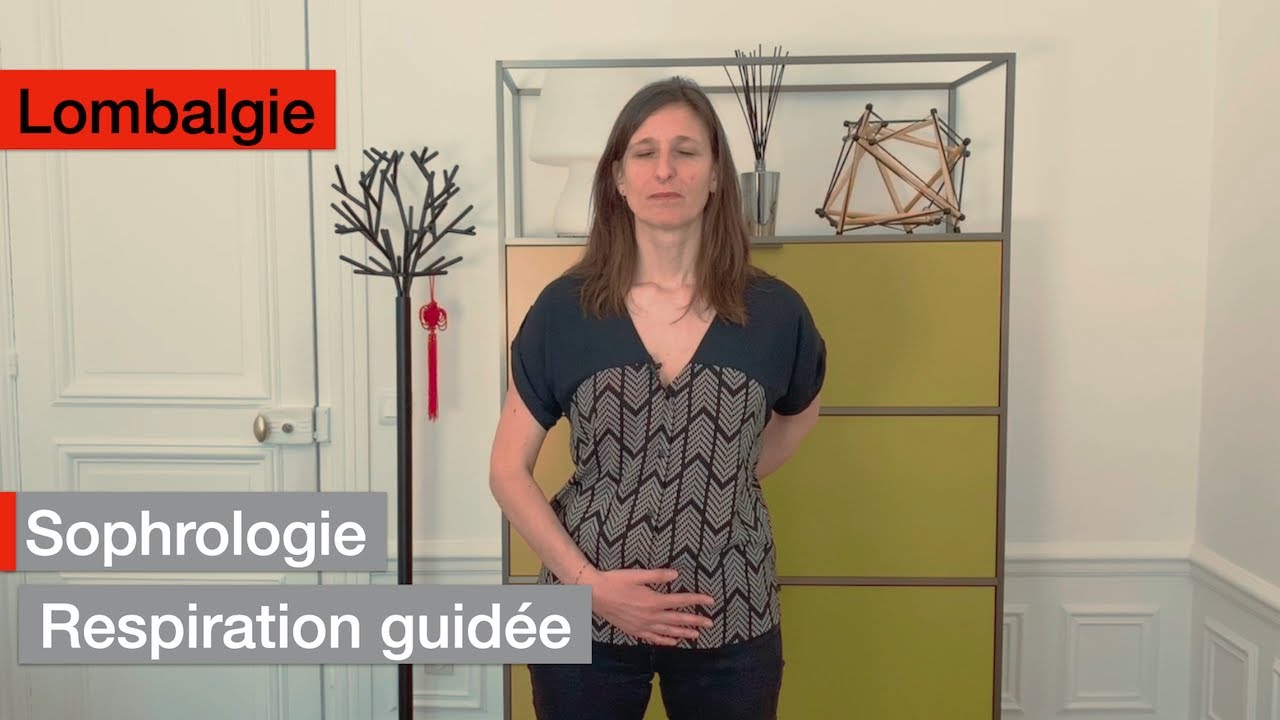 Respirez dans le bas du dos avec la sophrologie