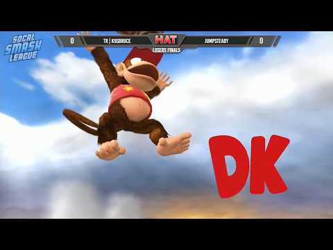 HAT 41 - TR | K9sBruce (Diddy Kong) Vs. Jumpsteady (Zero Suit) Losers Finals - Smash 4