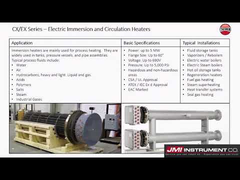 Electric Immersion Heaters