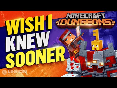 Minecraft Dungeons - Wish I Knew Sooner | Tips, Tricks, & Game Knowledge for Launch