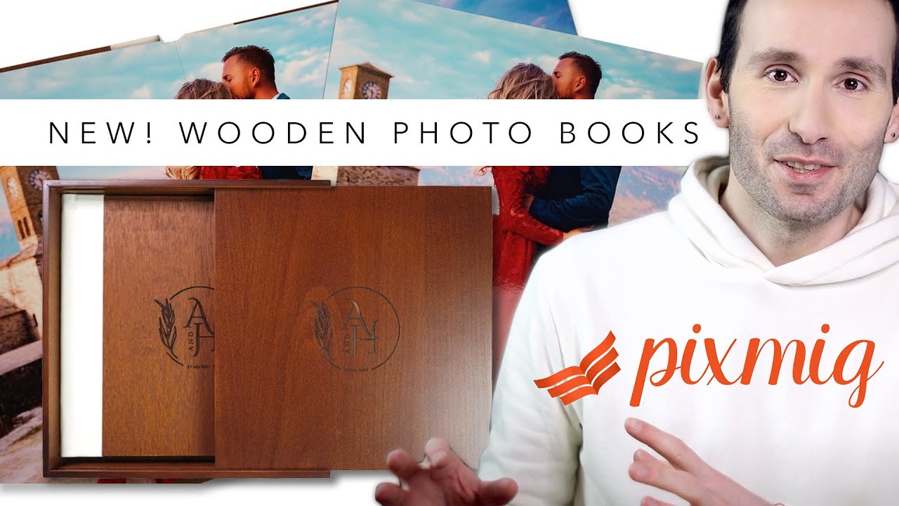 Photo Book Guru reviews the Pixmig wooden photo book