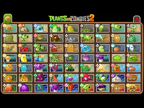 PLANTS VS ZOMBIES 2 | ALL PLANTS ABILITY & POWER UP. All Mastery Level in PvZ2