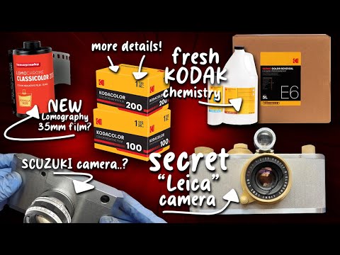 2026 Film Cameras, New 200 Film, Secret "Leica" Camera, & More!