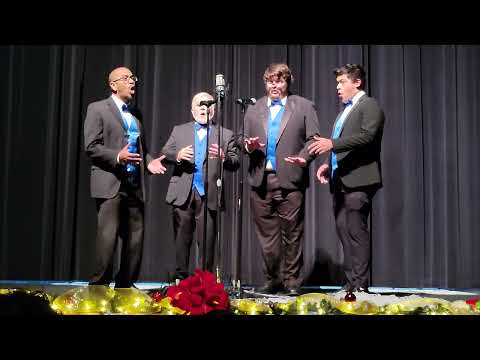 The Soundstream Quartet singing ‘While By My Sheep’ at the Spirit of St. Louis Chorus Christmas Show 2024 in Herculaneum, MO.