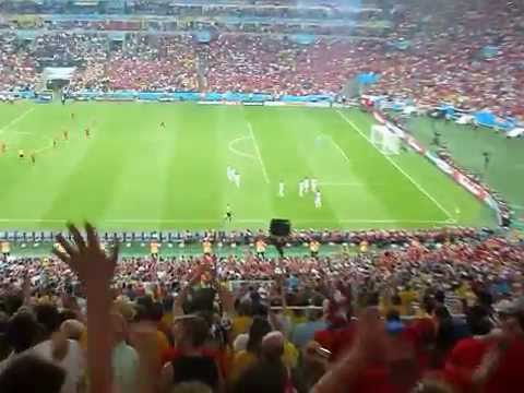 Chile 2 - España 0 (gol de Charles Aránguiz)