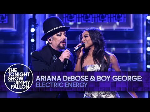 Ariana DeBose and Boy George: Electric Energy | The Tonight Show Starring Jimmy Fallon