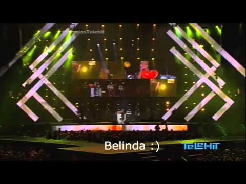 Belinda - Nada / En La Obscuridad - Premios Telehit 2013