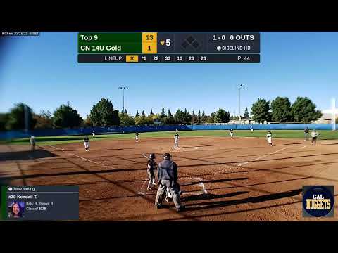 Top 9 vs Cal Nuggets 14U Gold (2022.10.23)